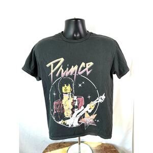Prince Purple Rain Graphic Band T Shirt Medium Distressed